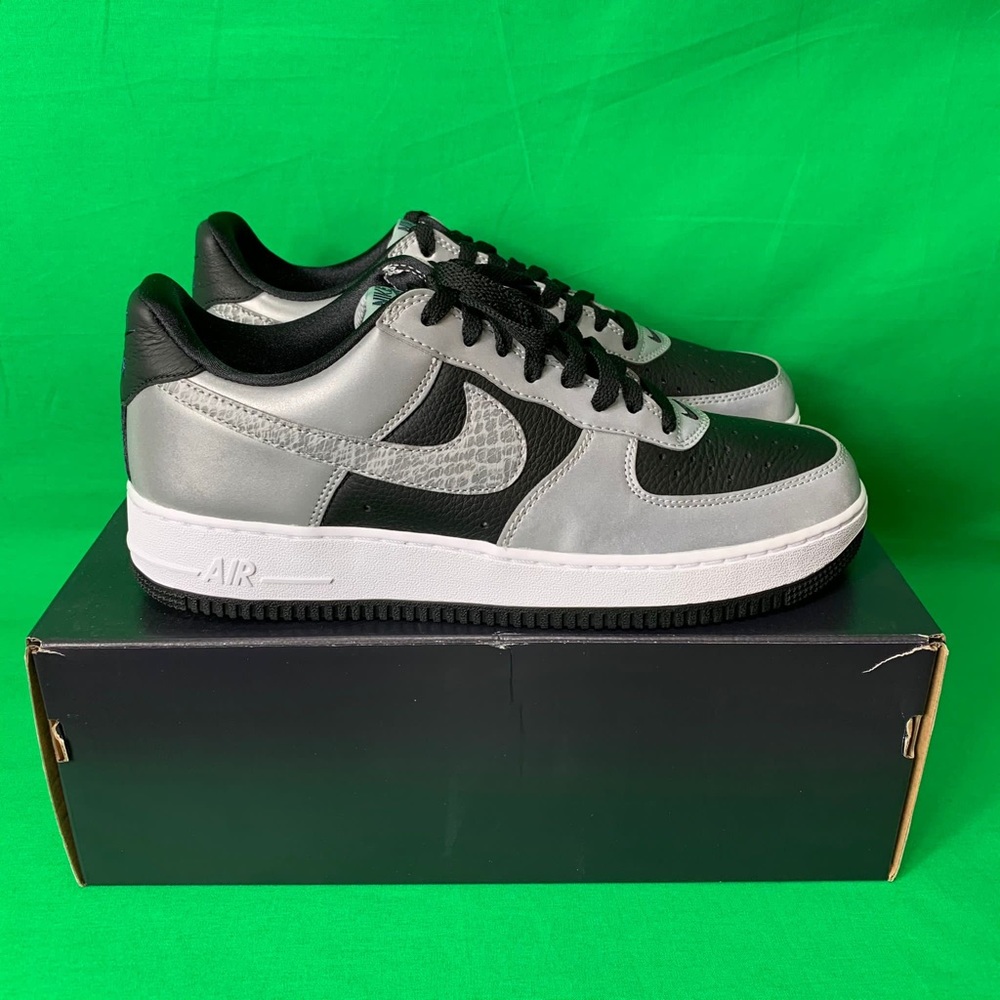 Nike Air Force 1 Silver Snake - New With Box